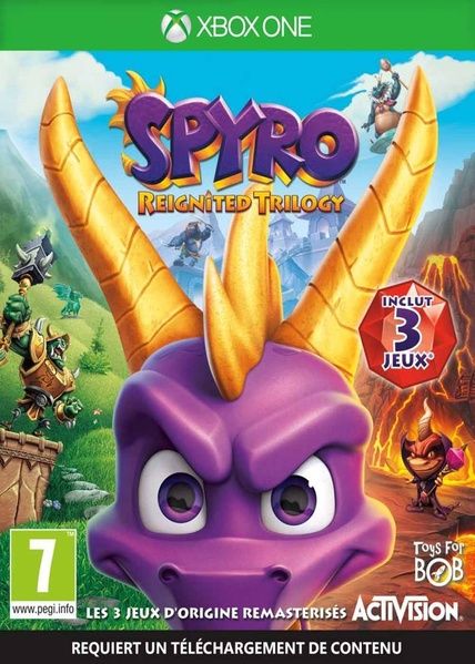 Spyro Reignited Trilogy Jeu Switch - vue 2