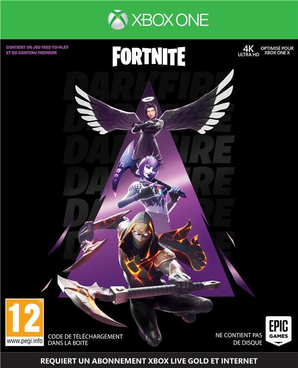 Fortnite : Pack Feu Obscur Xbox One