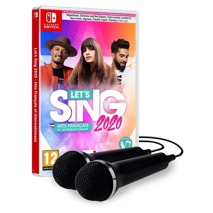 Let's Sing 2020 : Hits Français Et Internationaux + 2 Microphones Switch