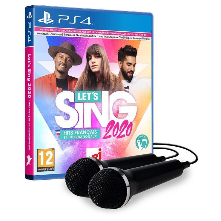 Let' Sing 2020 : Hits Français Et Internationaux + 2 Microphones Ps4