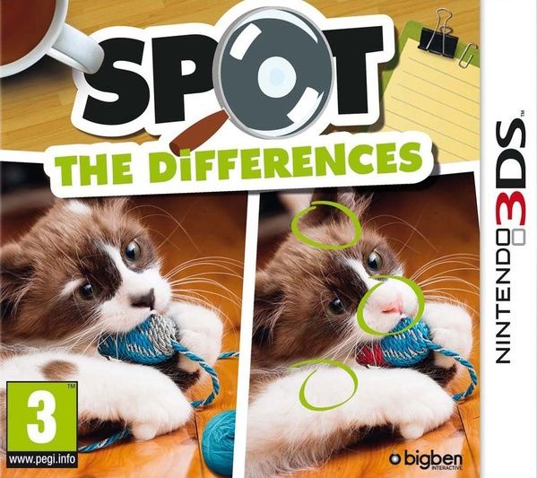 Spot The Differences ! 3ds