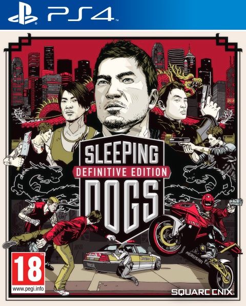 Jeu d'action Sleeping Dogs Definitive Edition PS4 En boîte PEGI 18+