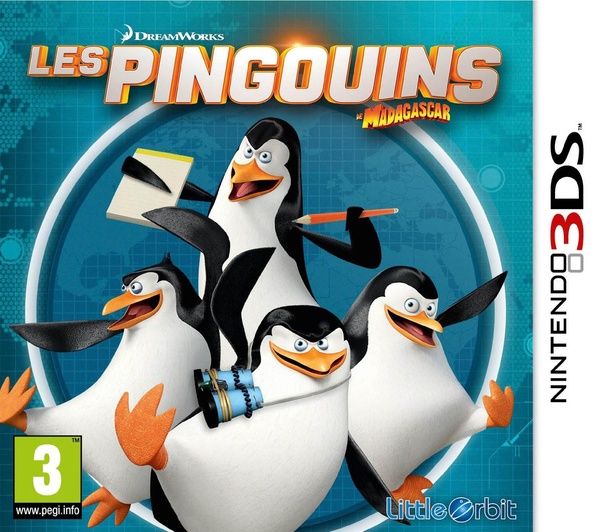 Les Pingouins De Madagascar 3ds