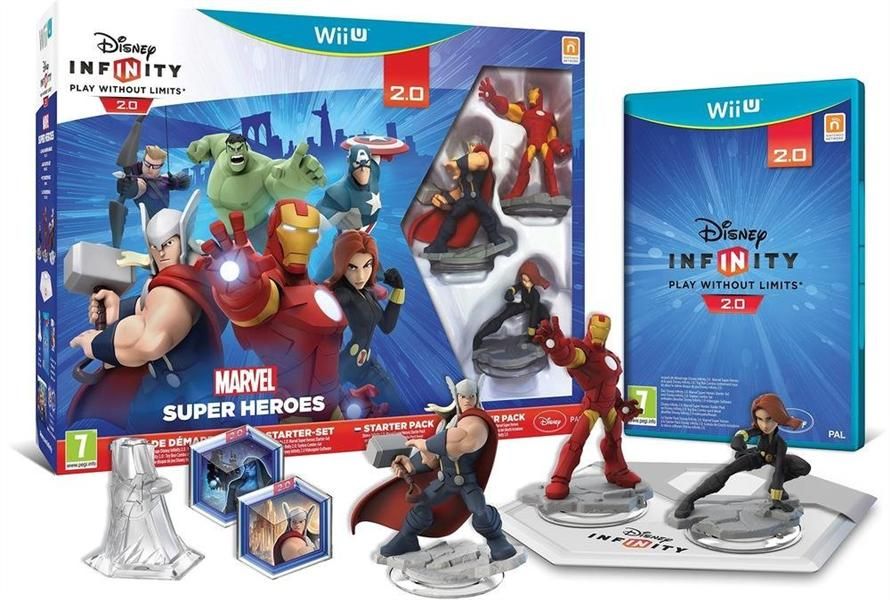 Disney Infinity 2.0 Marvel Super Heroes Pack De Démarrage Wii U