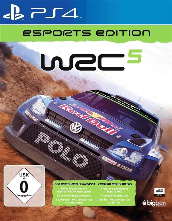 Wrc 5 Fia World Rally Championship Esports Edition Ps4