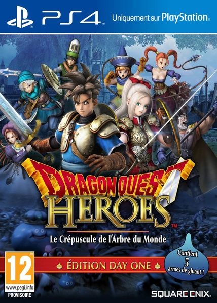 Dragon Quest Heroes Le Crépuscule De 'arbre Du Monde Day One Edition Ps4