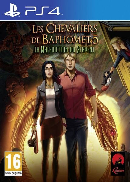 Les Chevaliers De Baphomet 5 La Malédiction Du Serpent Ps4 - vue 2