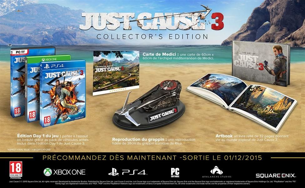 Just Cause 3 Edition Collector Ps4