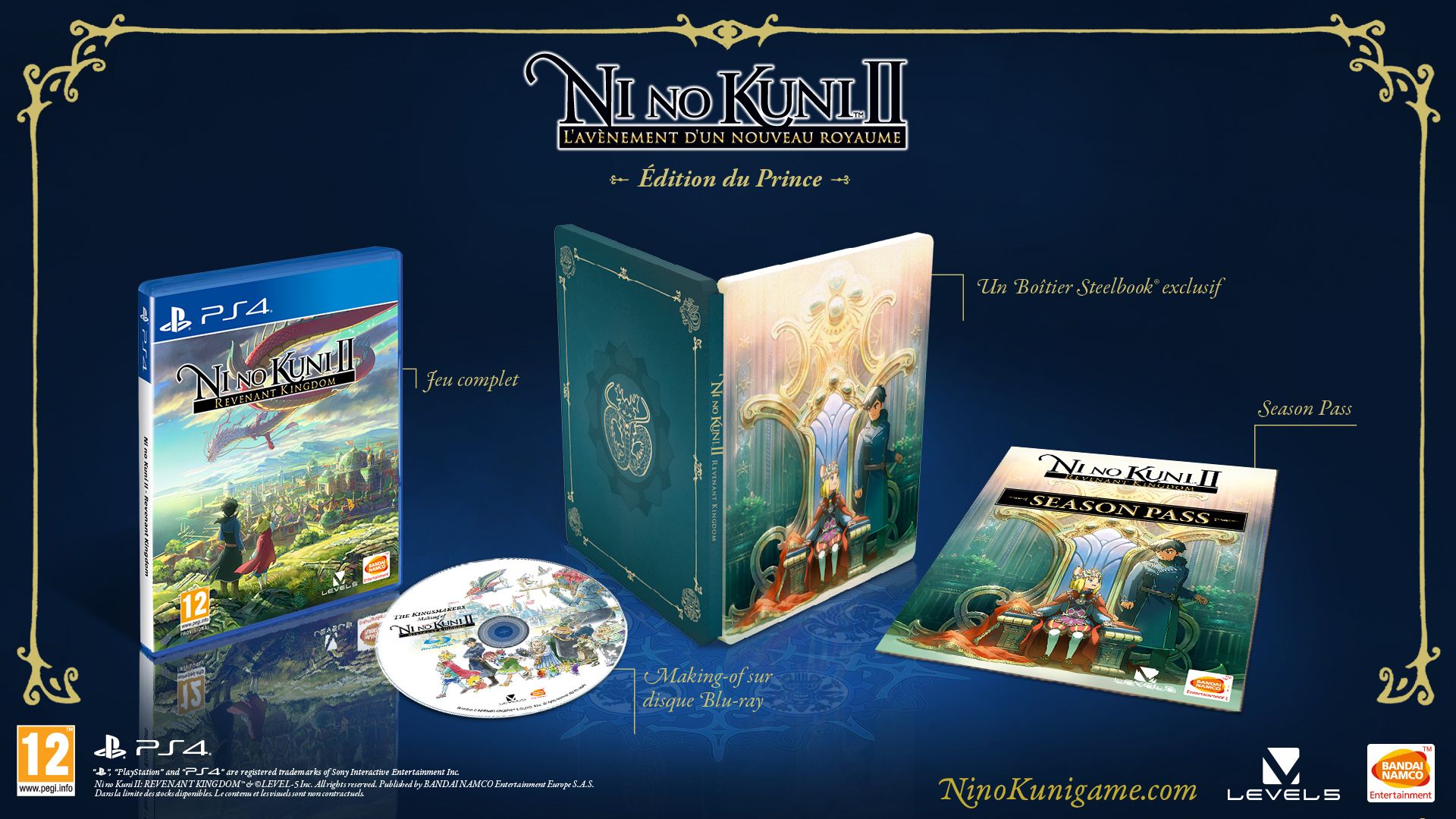 Ni No Kuni Ii Prince' Edition Ps4