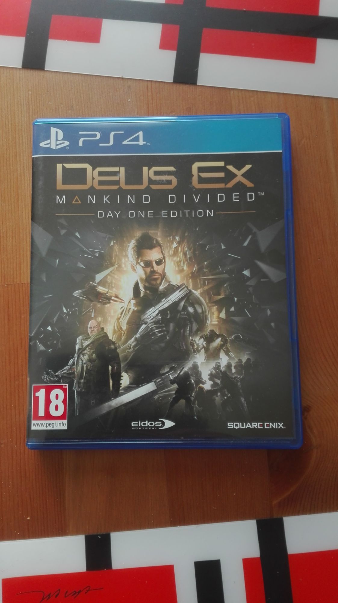 Deus Ex Mankind Divided Day One Edition Ps4