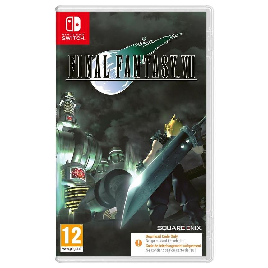 Final Fantasy VII Jeu Nintendo Switch Code dans la boîte - vue 5