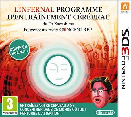 'infernal Programme D'entraînement Cérébral Du Docteur Kawashima 3ds