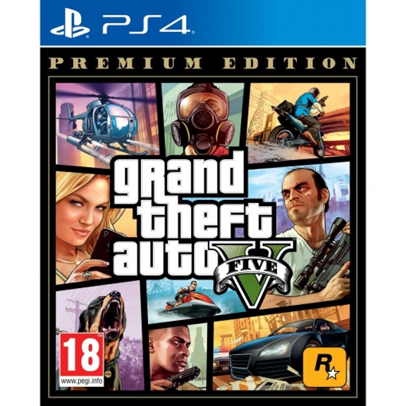Gta V Edition Premium Ps4 Rockstar Games Le Jeu Vidéo - vue 10