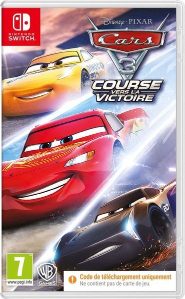 CARS 3 code in a box SWITCH - vue 6