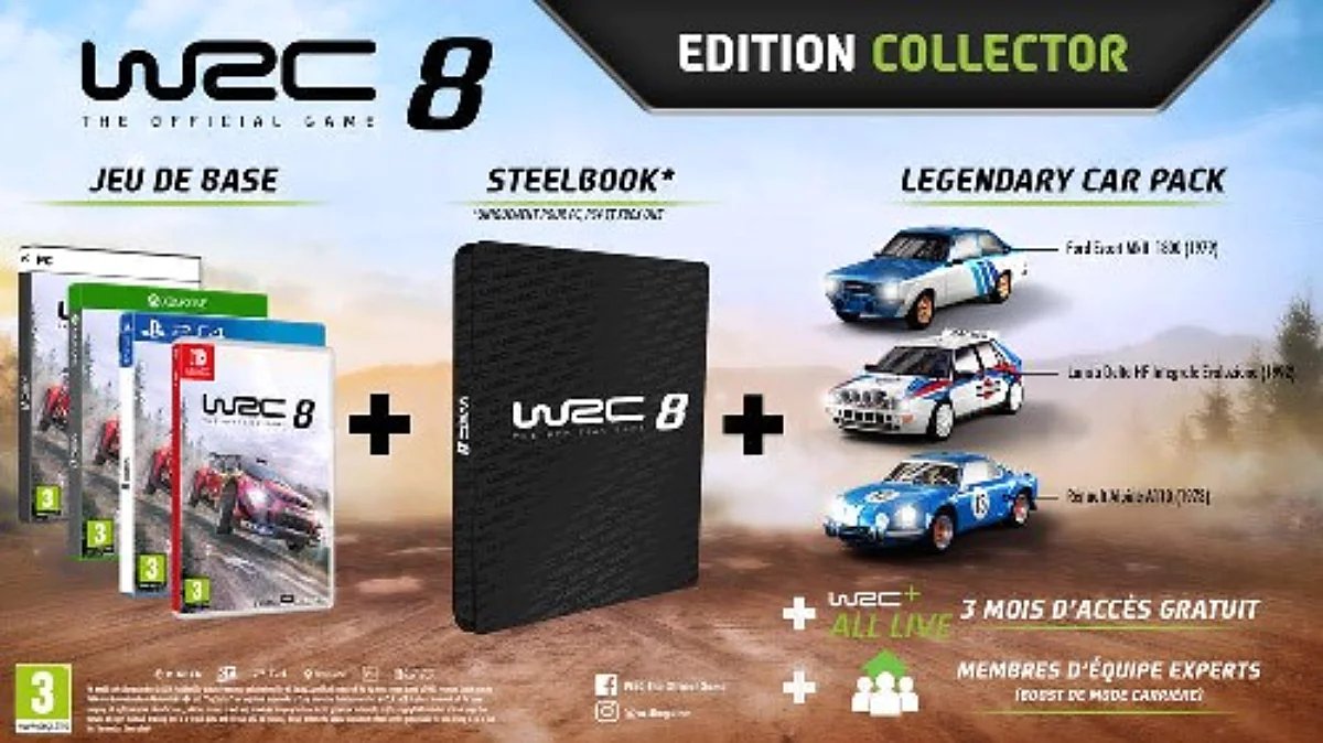 Wrc 8 Fia World Rally Championship : Edition Collector Pc