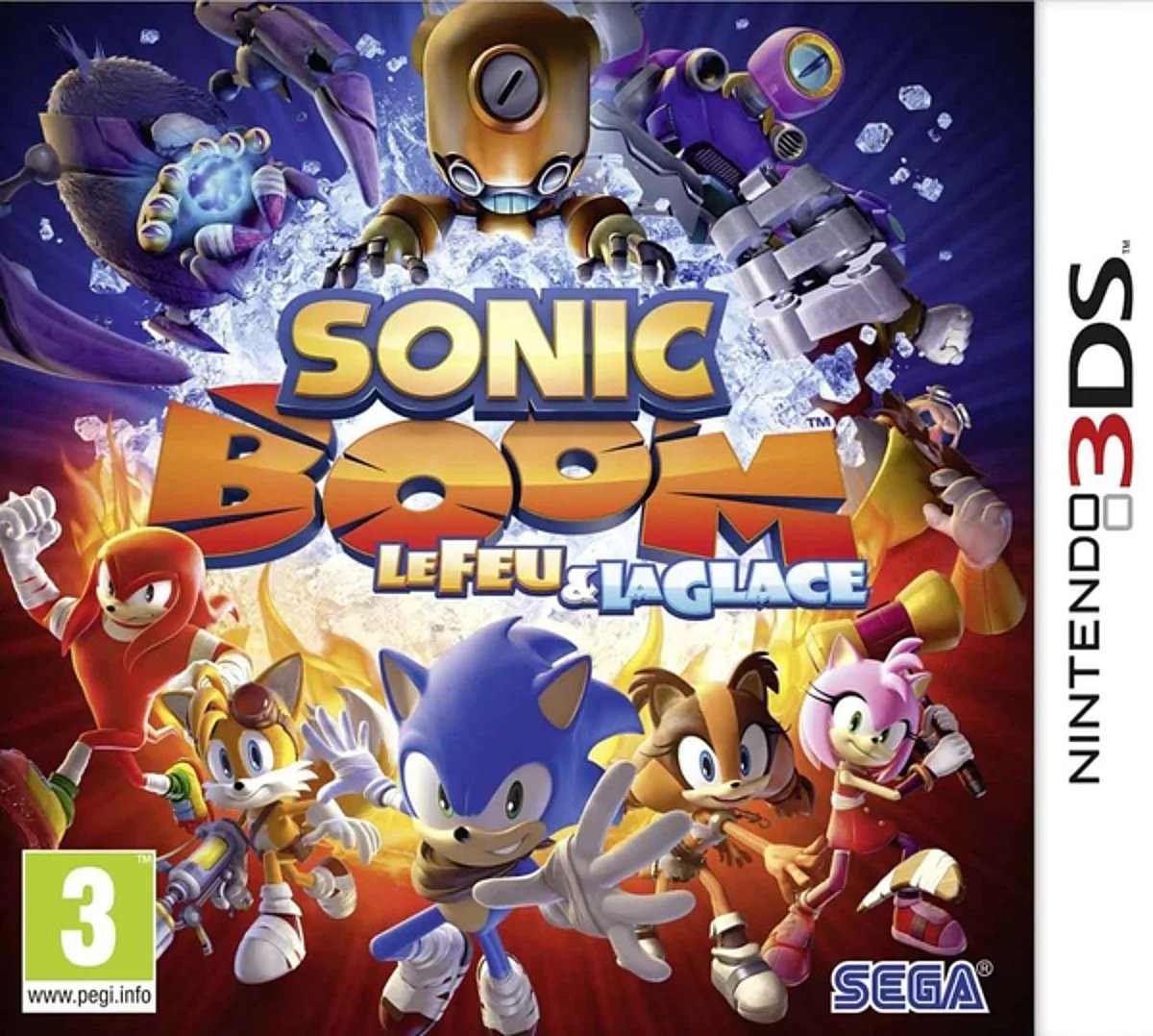 Sonic Boom Le Feu & La Glaçe 3ds