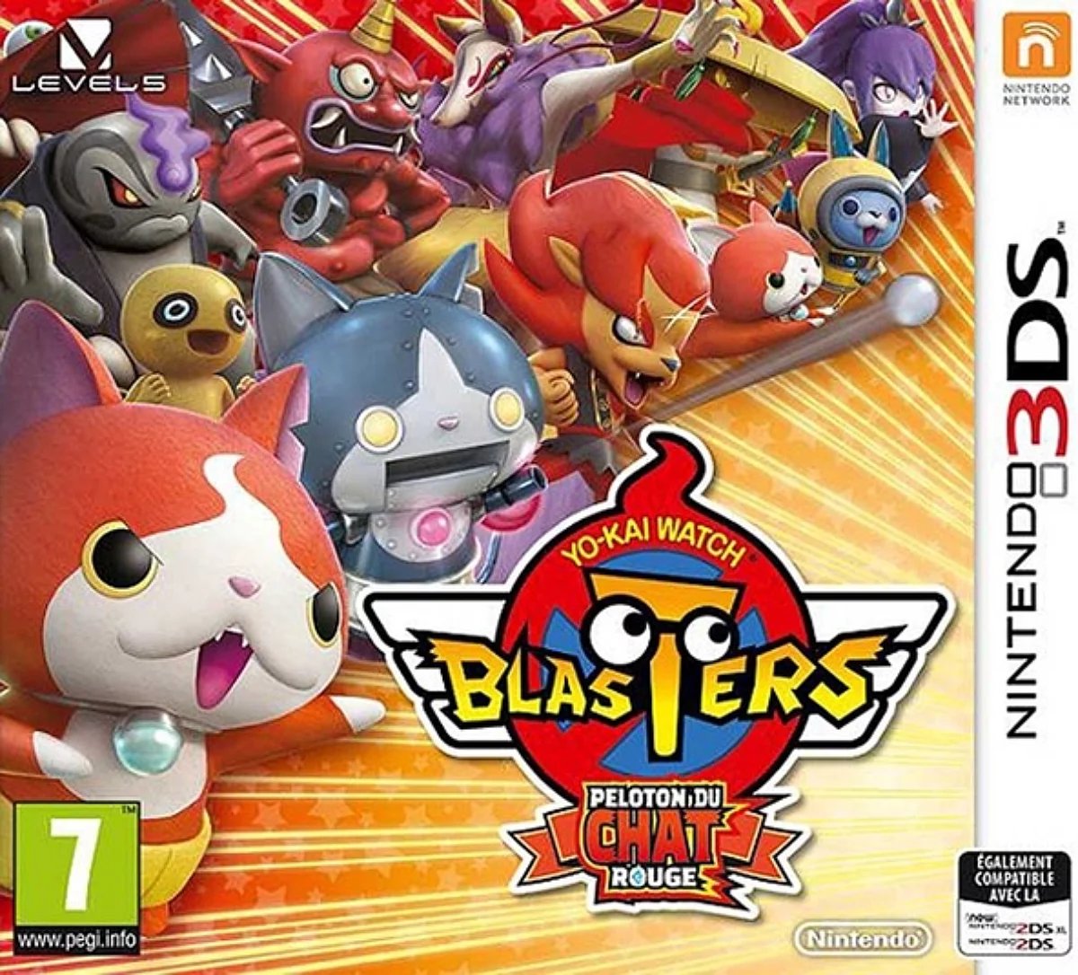Yo Kai Watch Blasters : Peloton du chat Jeu 3DS - vue 2