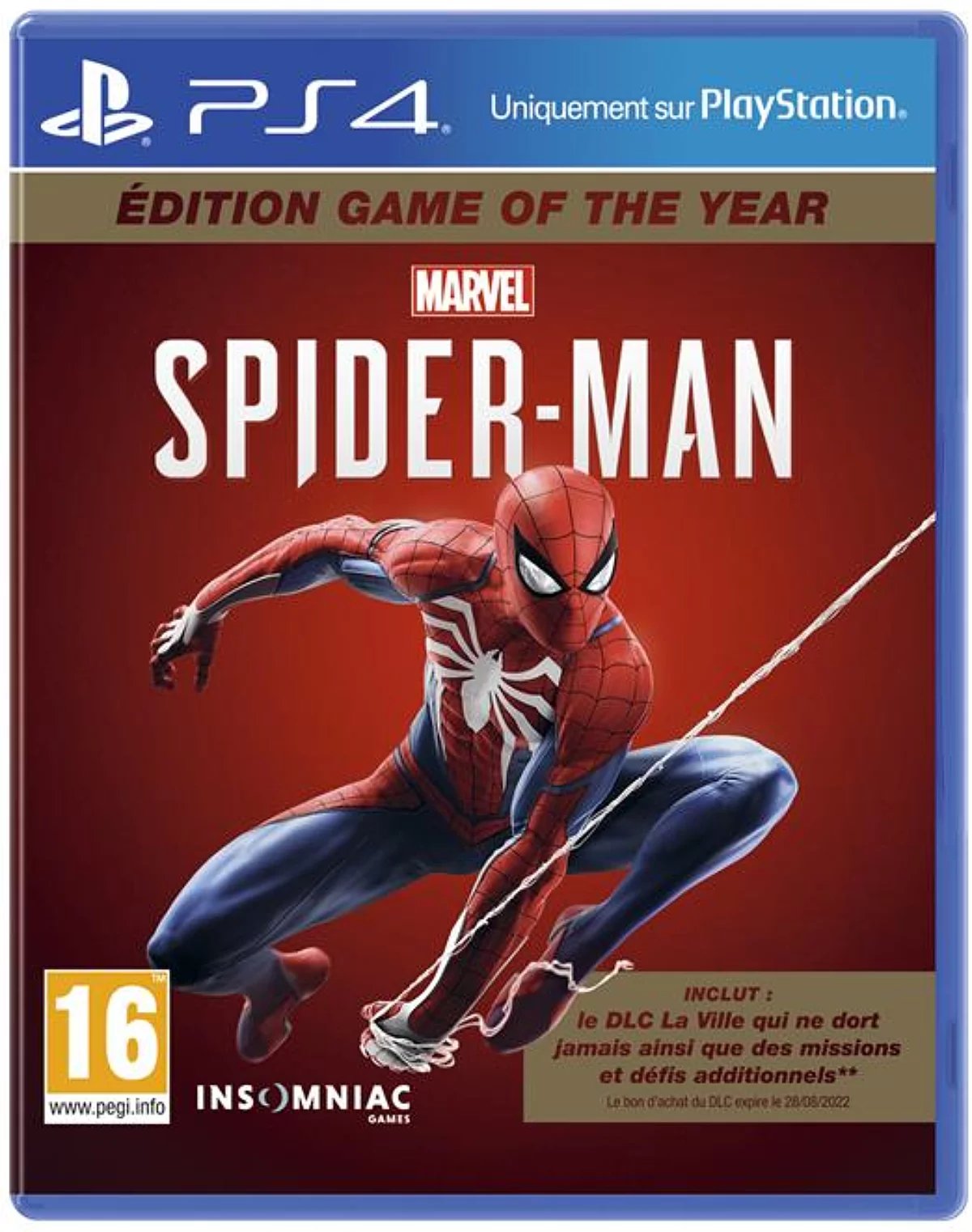 Marvel' Spider Man Game Of The Year Jeu PS4 - vue 5