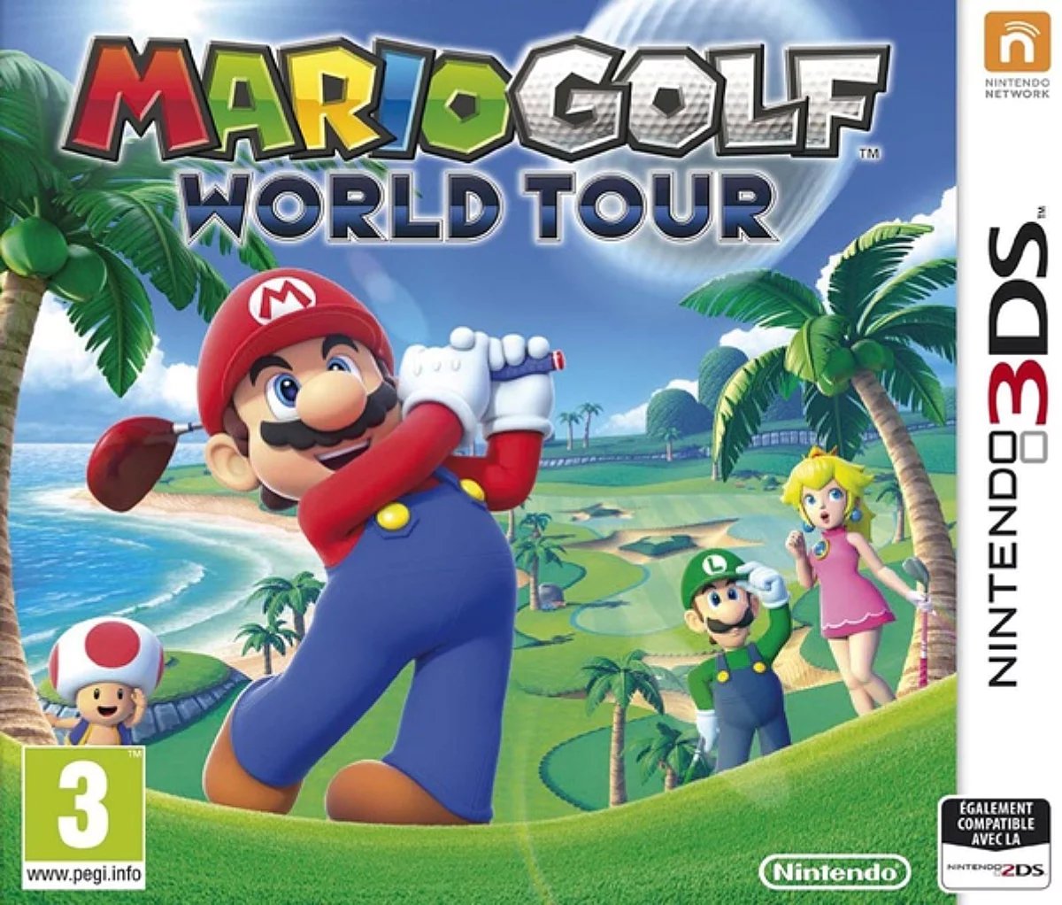 Mario Golf World Tour 3ds