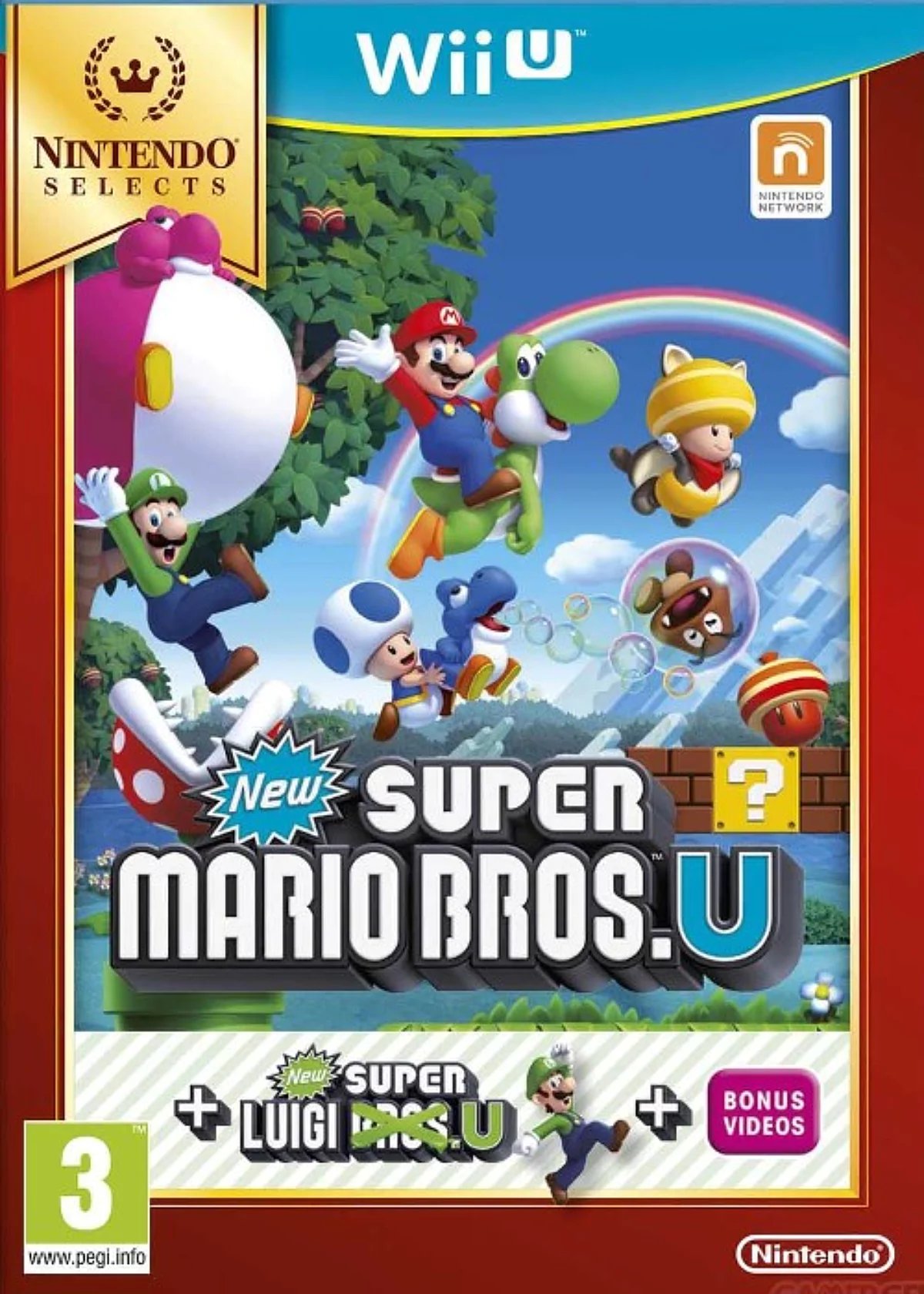New Super Mario Bros.U Select Jeu Wii U