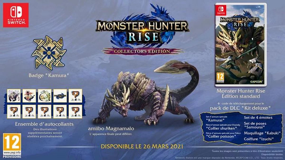 Monster Hunter Rise : Edition Collector Switch