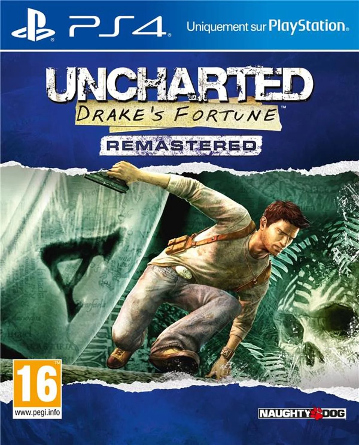 Uncharted Drake' Fortune Remastered Ps4