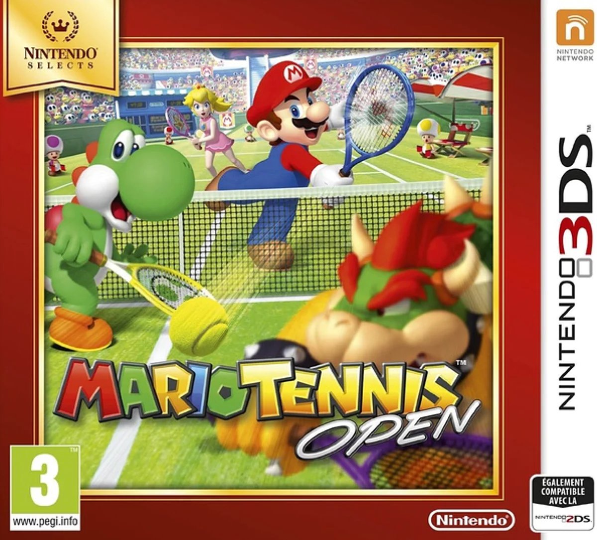 Mario Tennis Open Select 3ds
