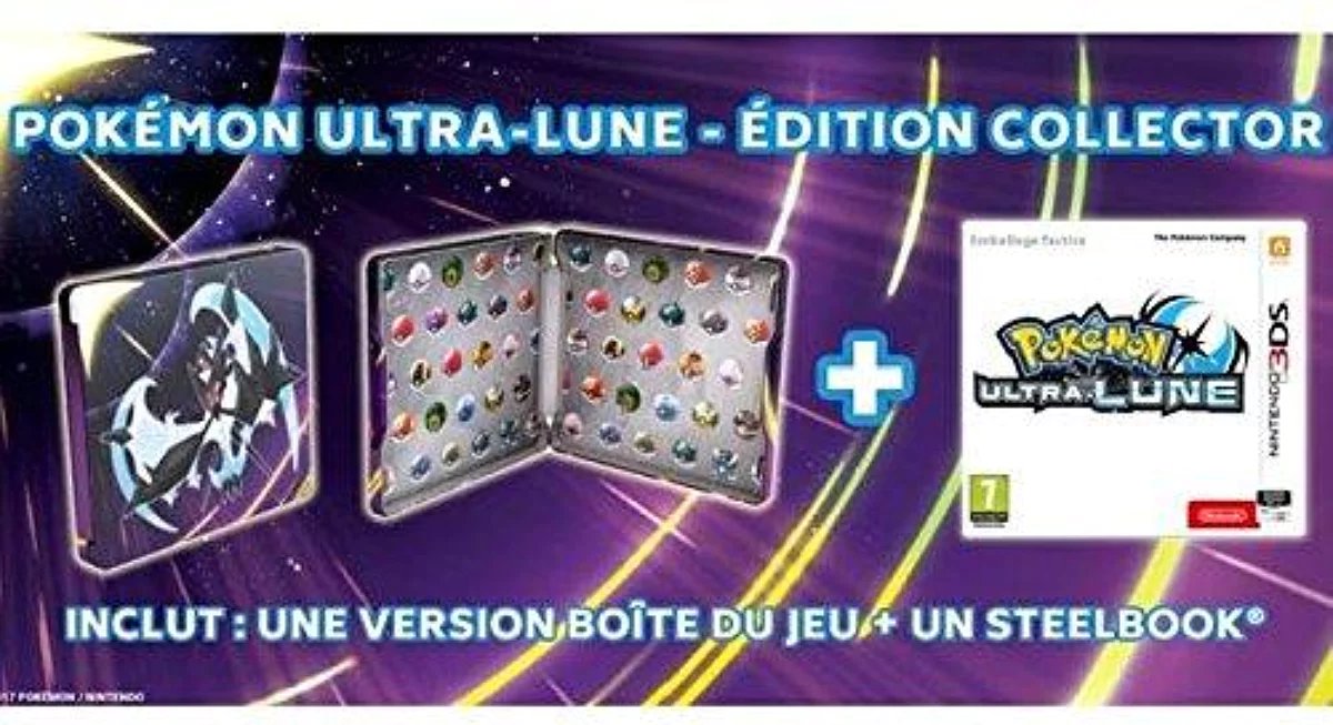 Pokémon Ultra Lune Edition Collector 3ds