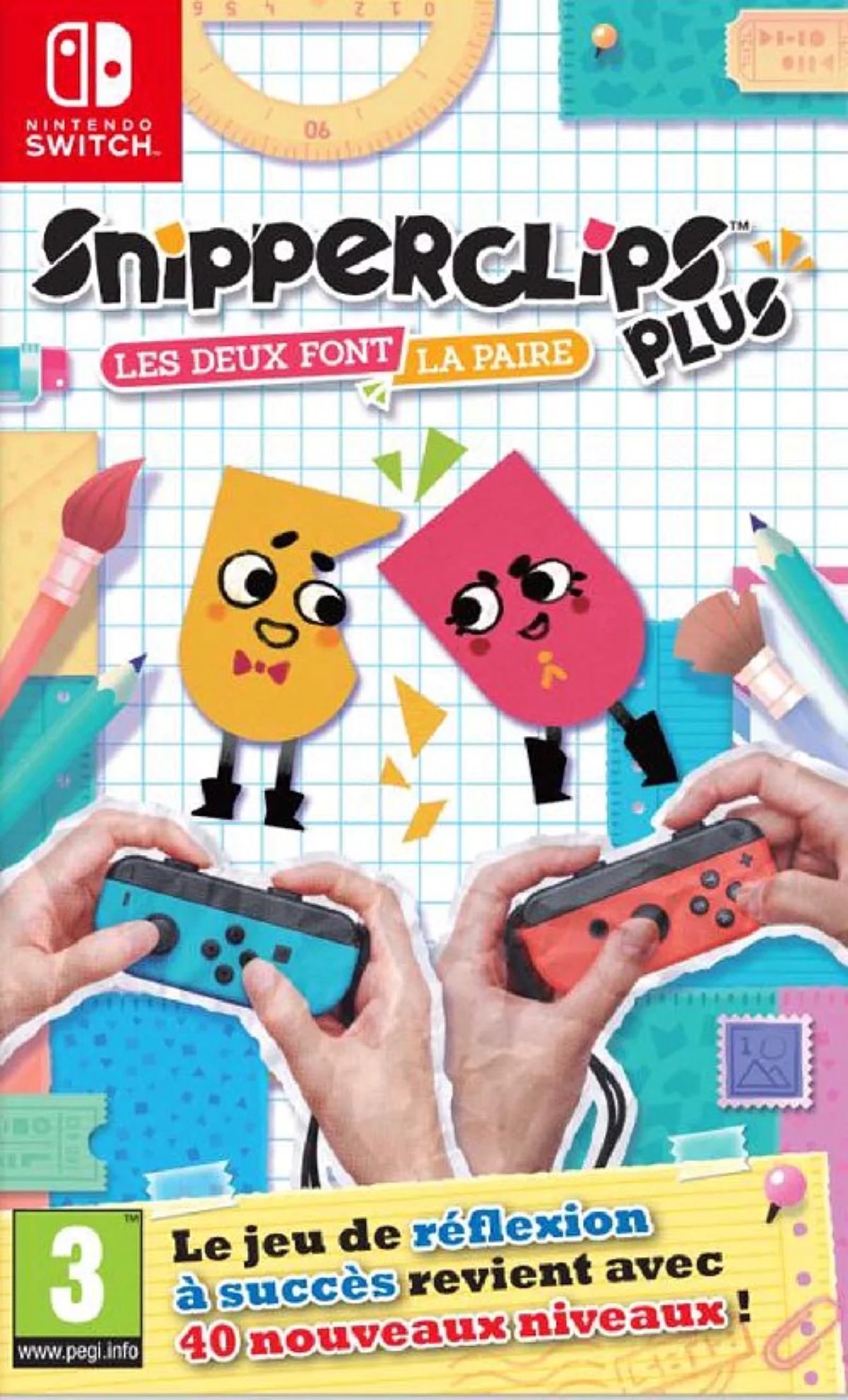 Snipperclips Plus : Les Deux Font La Paire Switch