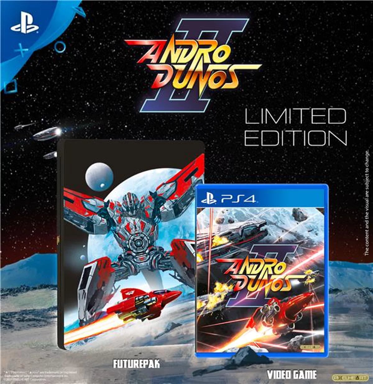 Andro Dunos 2 Limited Edition Futurepak Ps4