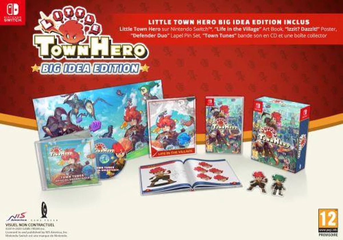 Little Town Hero : Big Idea Edition Switch