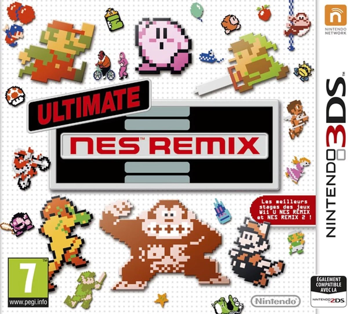 Ultimate NES Remix Jeu 3DS - vue 2