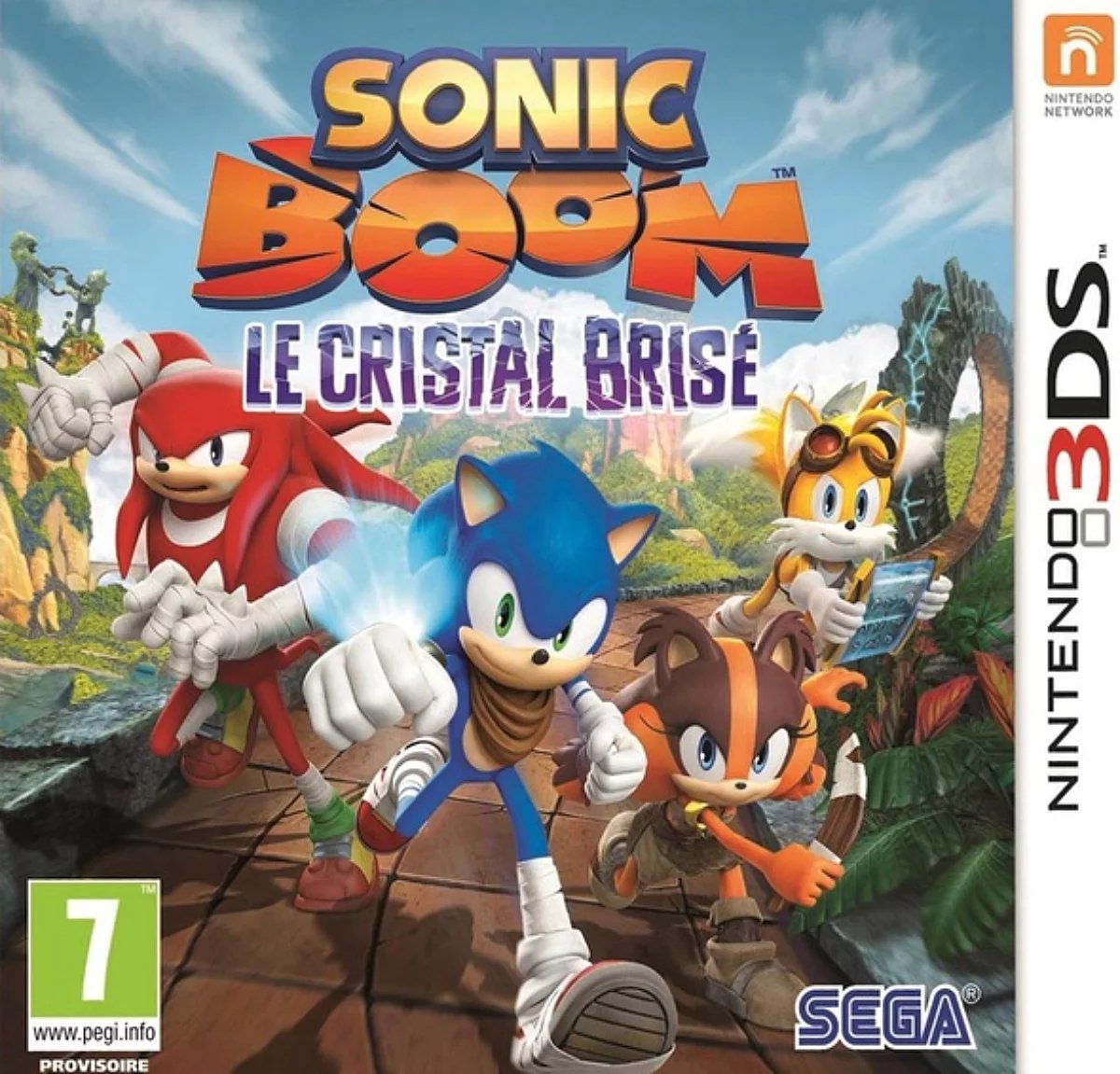 Sonic Boom : Le Cristal Brisé Jeu 3DS - vue 2