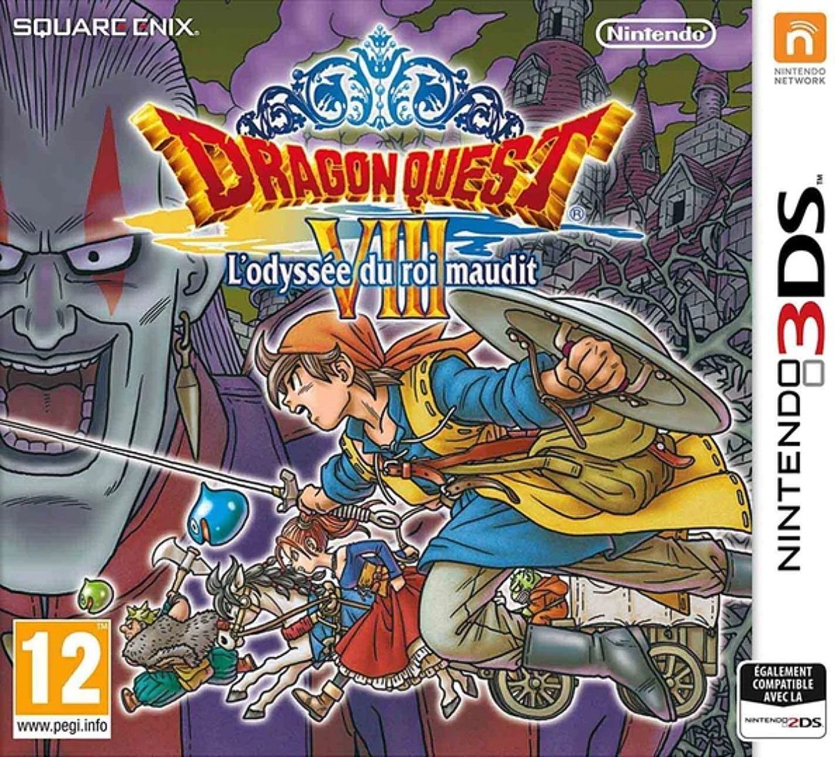 Dragon Quest VIII 'Odyssée du roi maudit Jeu 3DS - vue 2