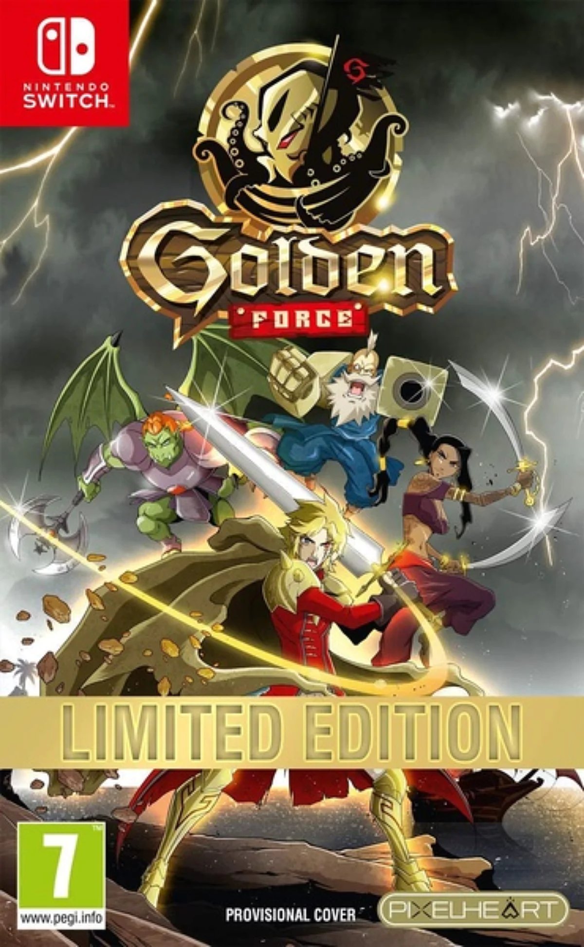 Golden Force Limited Edition Jeu Switch Neuf