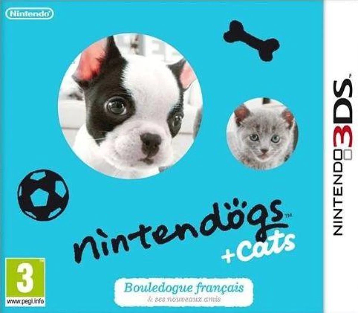Nintendogs & Cats: Bouledogue Français & Ses Nouveaux Amis 3ds