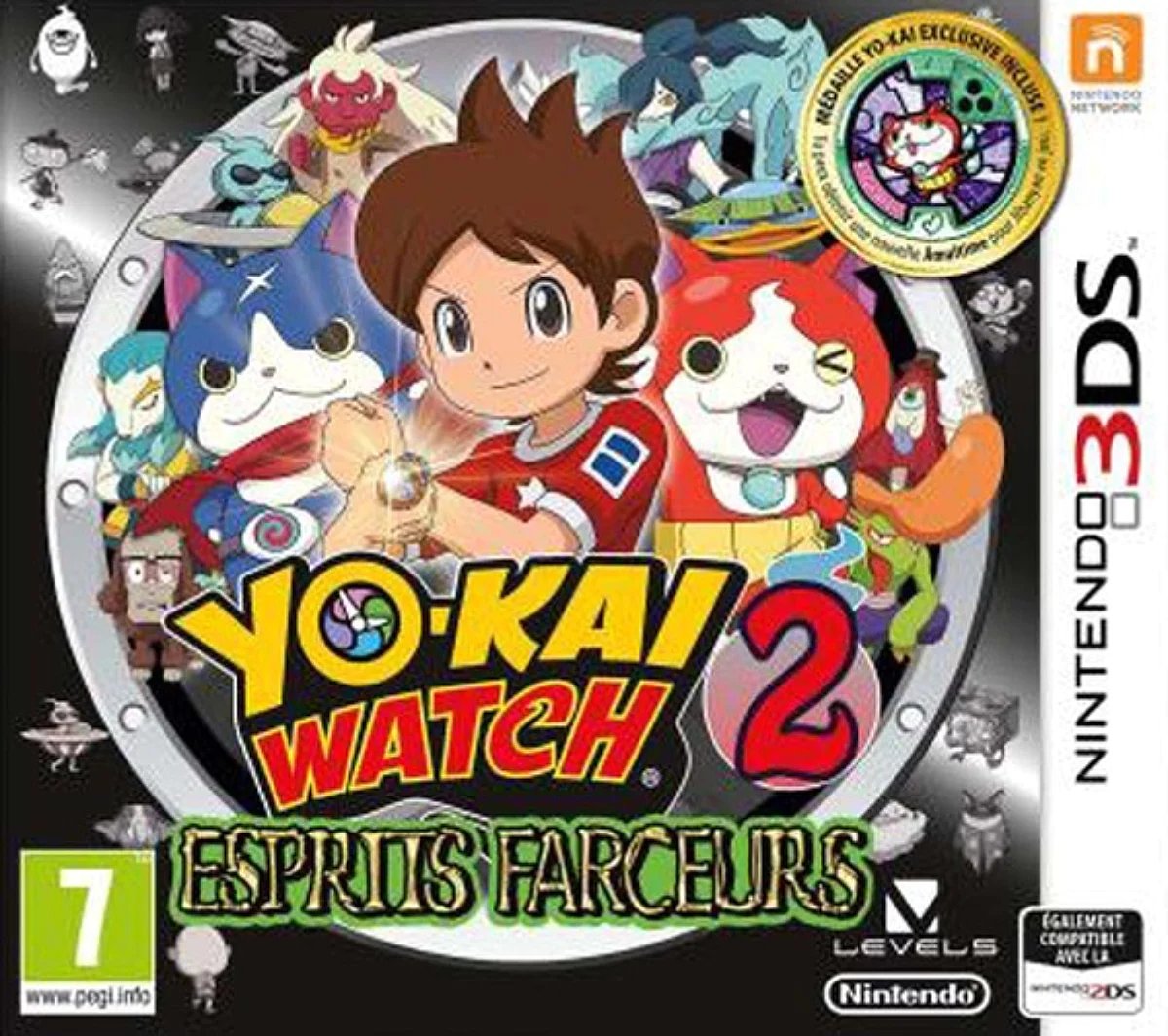 Yo Kai Watch 2 : Esprits Farceurs Médaille Incluse Édition Limitée 3ds