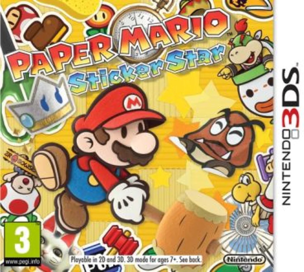 Paper Mario: Sticker Star 3ds - vue 2