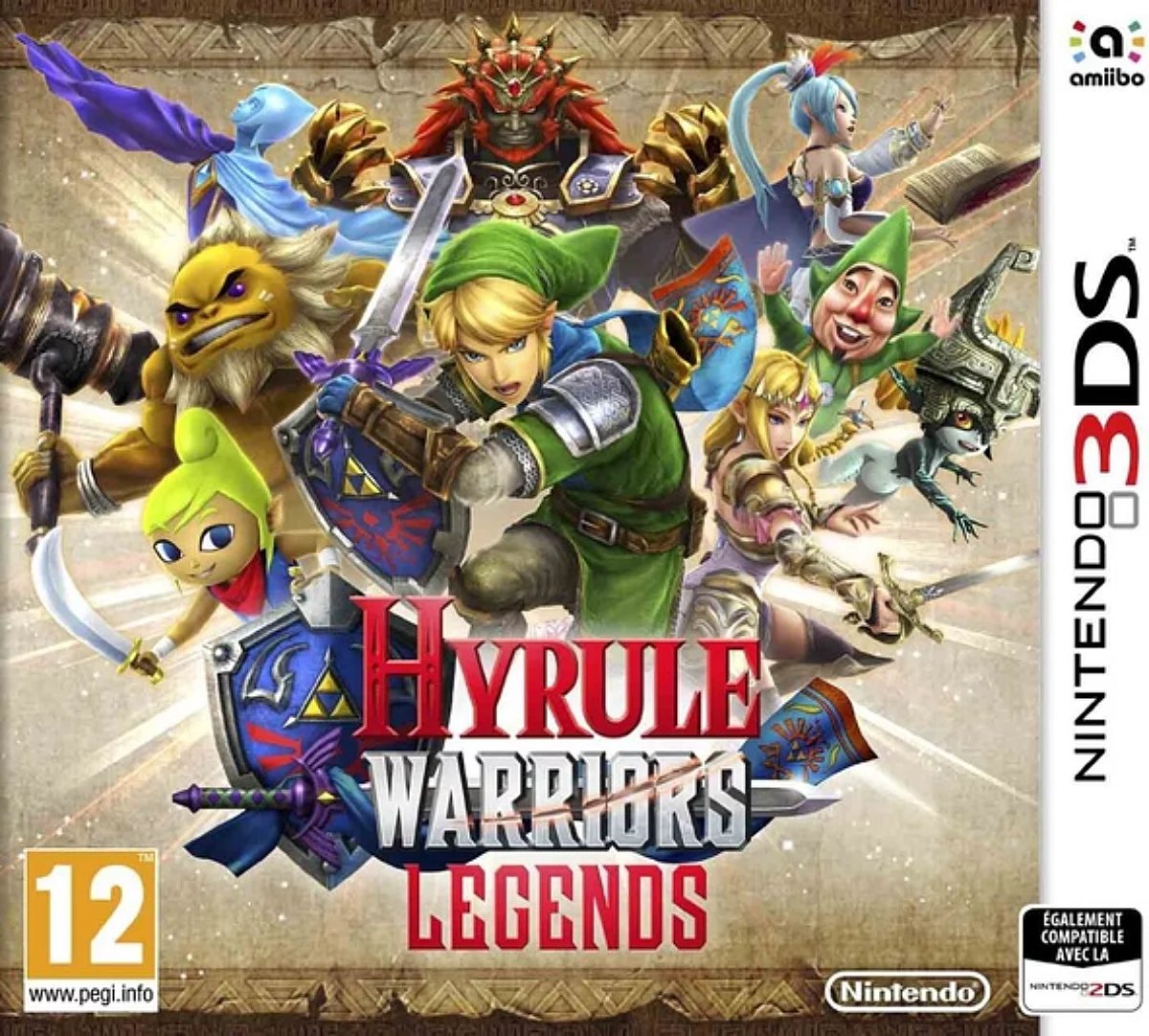 Hyrule Warriors Legends Nintendo Jeu d'action 3DS Cartouche - vue 3
