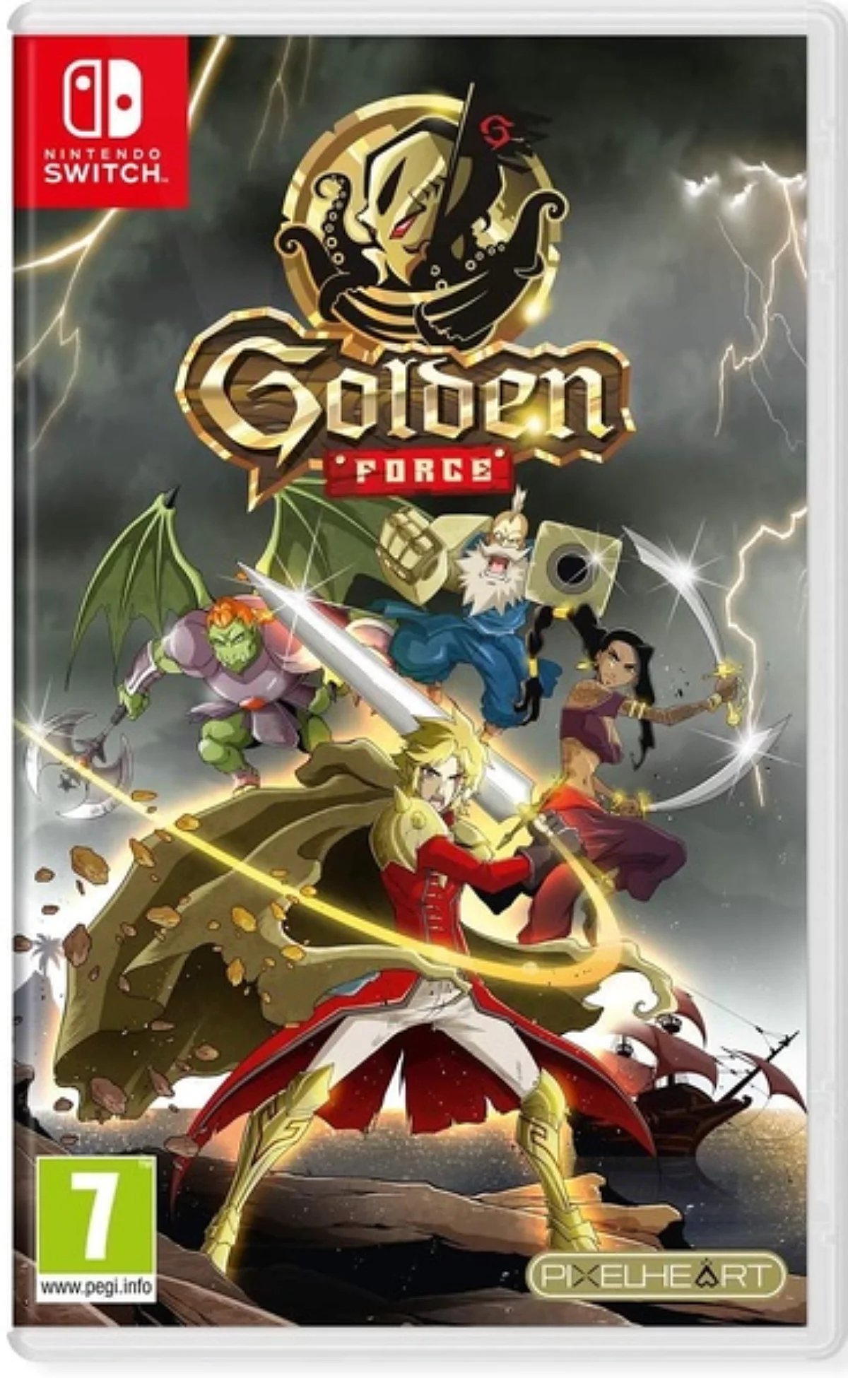 Golden Force Jeu Switch - vue 5
