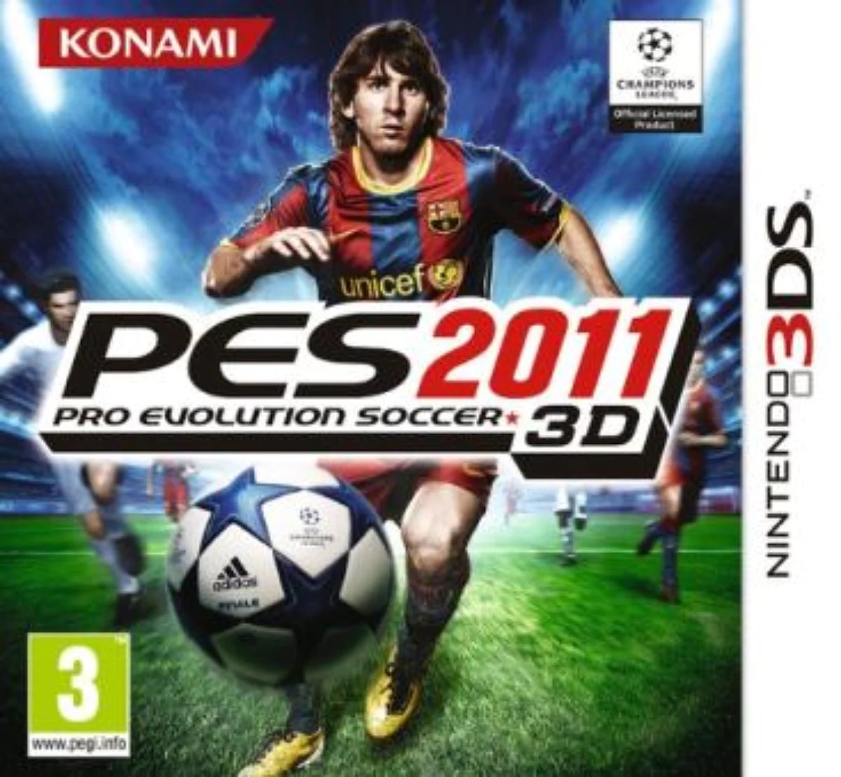 PES 2011 / Jeu console 3DS - vue 3