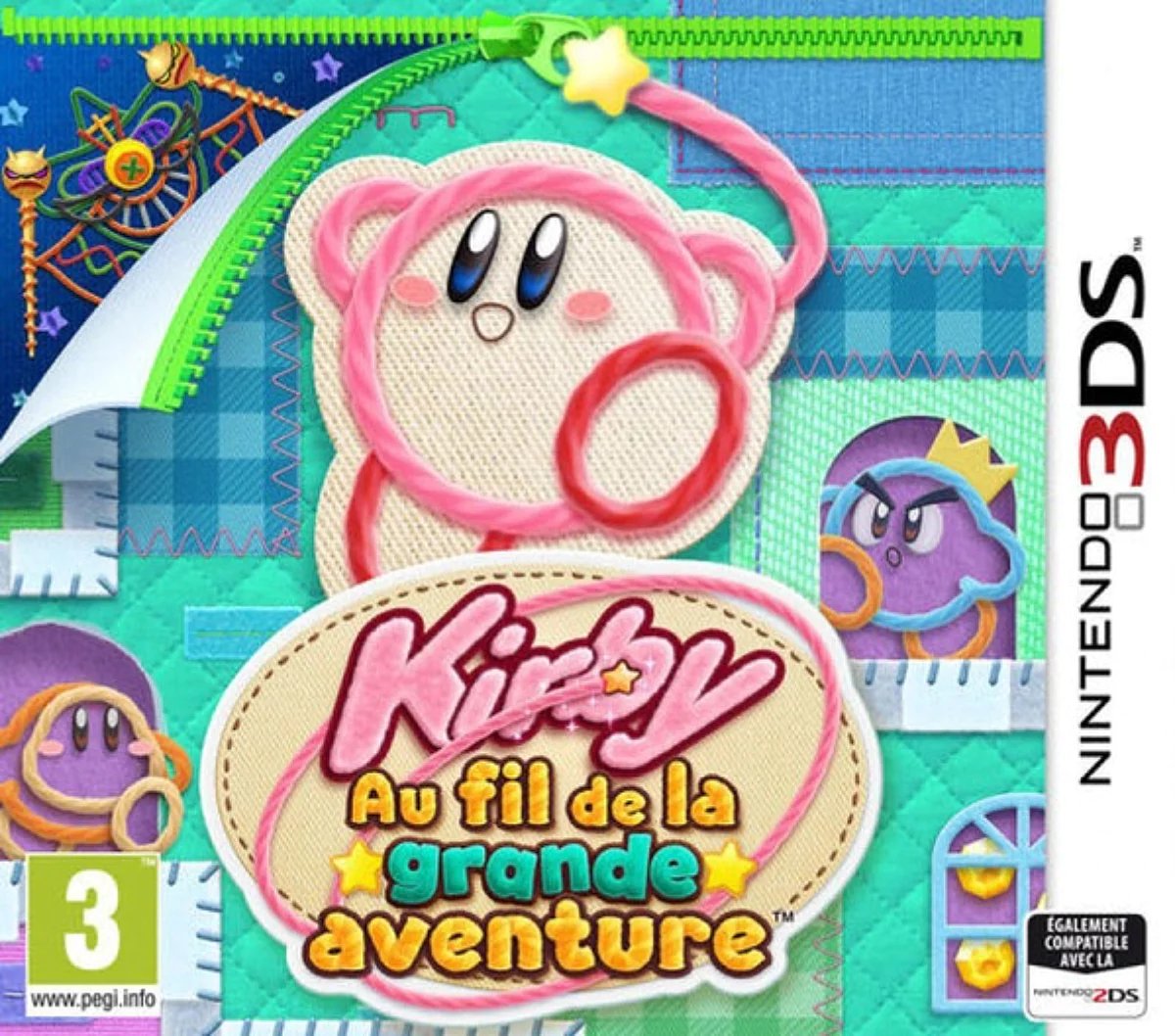 Nintendo Kirby Fil Grande Aventure - vue 2