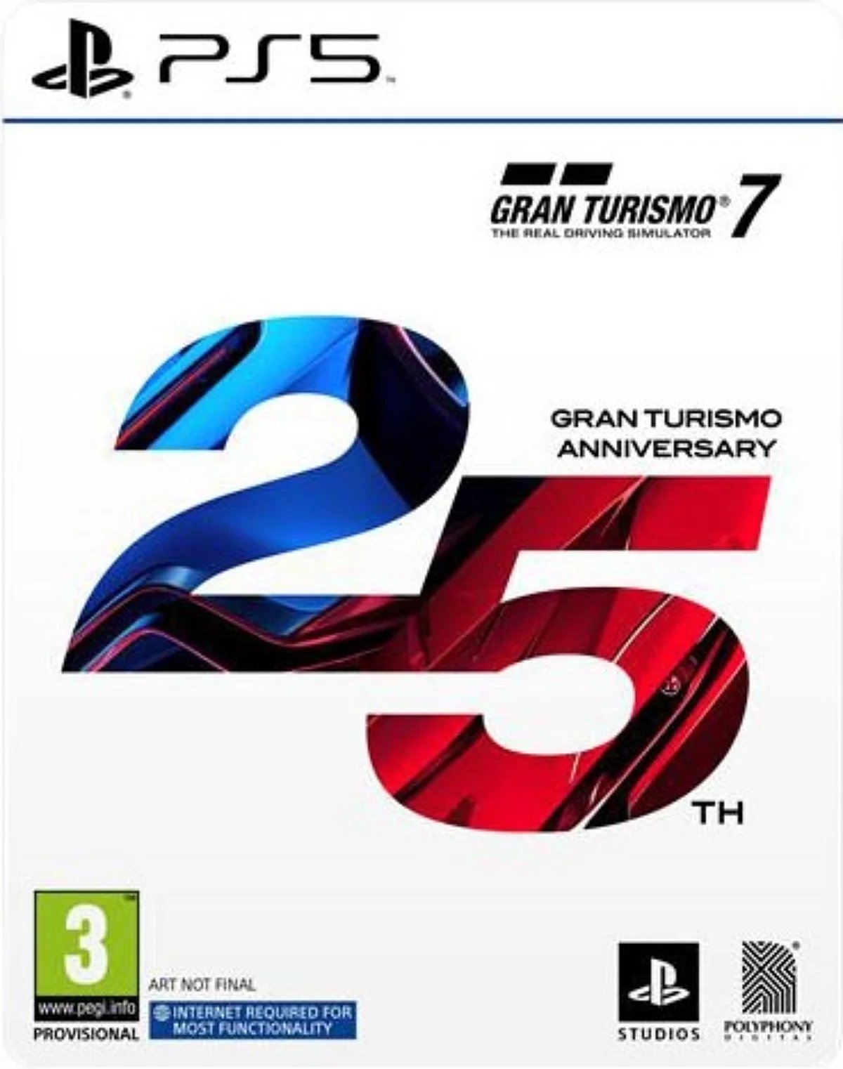 Gran Turismo 7 PS4 PS5 Edition 25ème Anniversaire PlayStation 5
