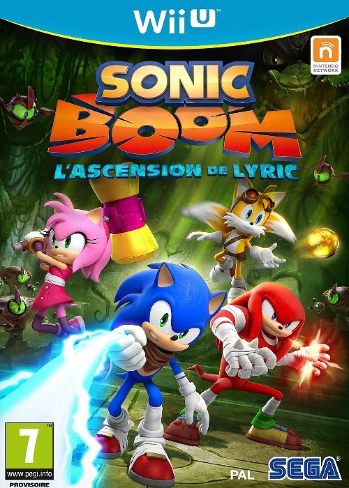Sonic Boom : 'Ascension de Lyric Jeu Wii U - vue 2