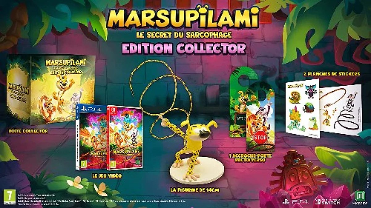 Masupilami : Le Secret Du Sarcophage : Edition Collector Switch