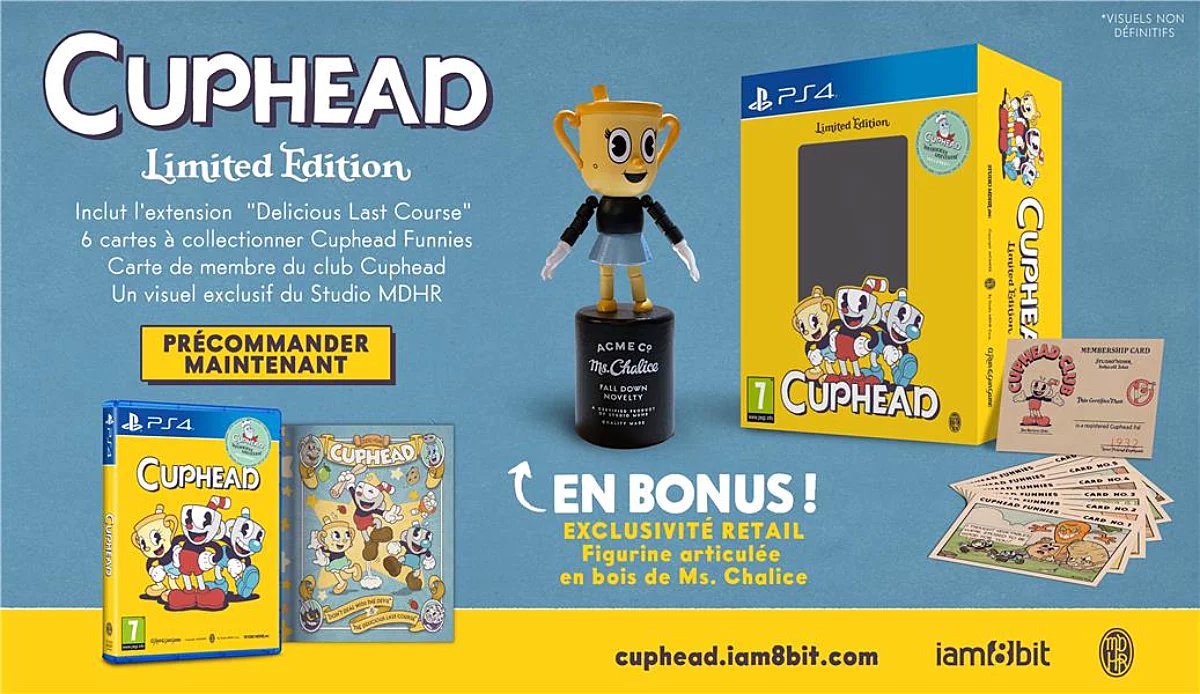 Cuphead Limited Edition PS4 - vue 2