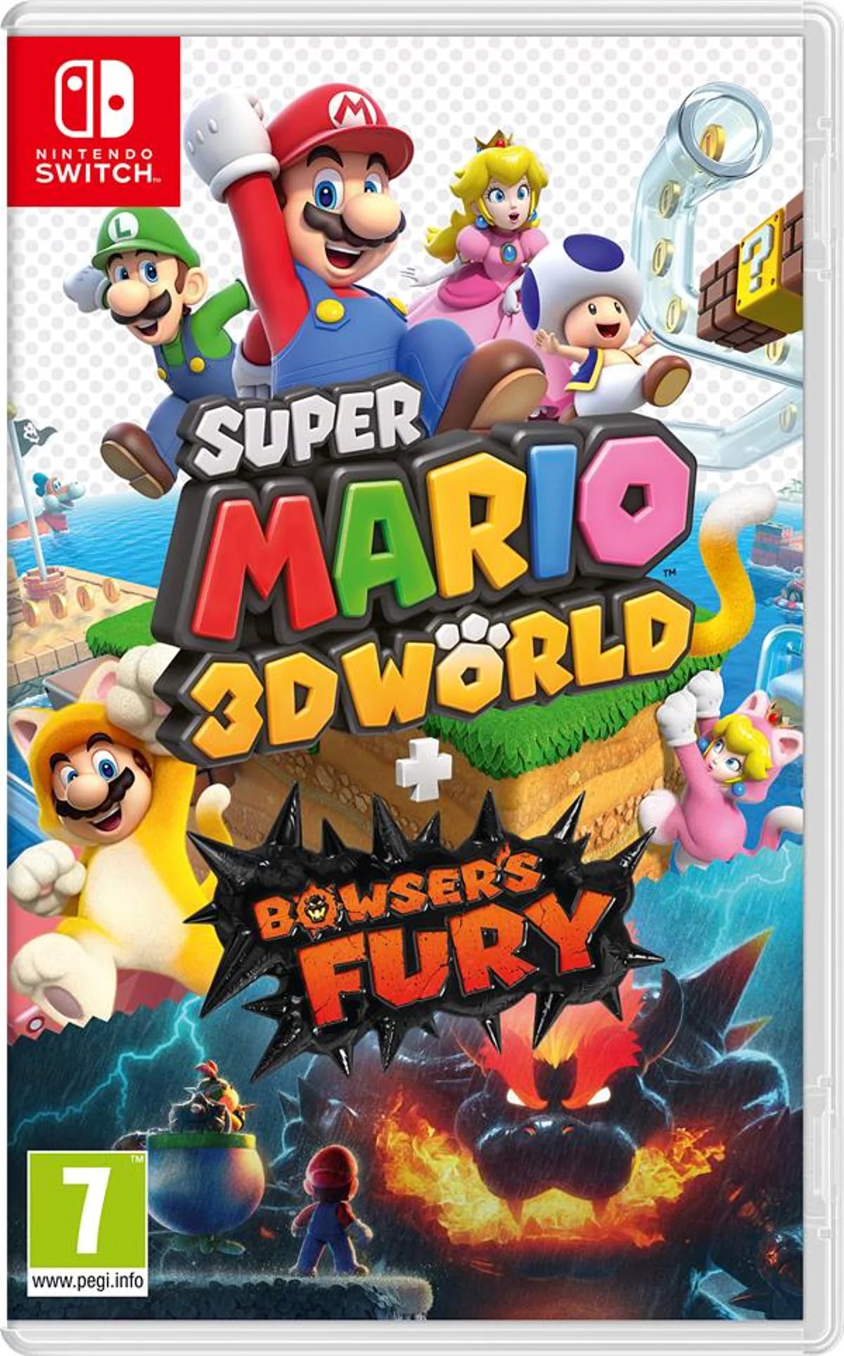 Super Mario 3d World + Bowser's Fury Switch