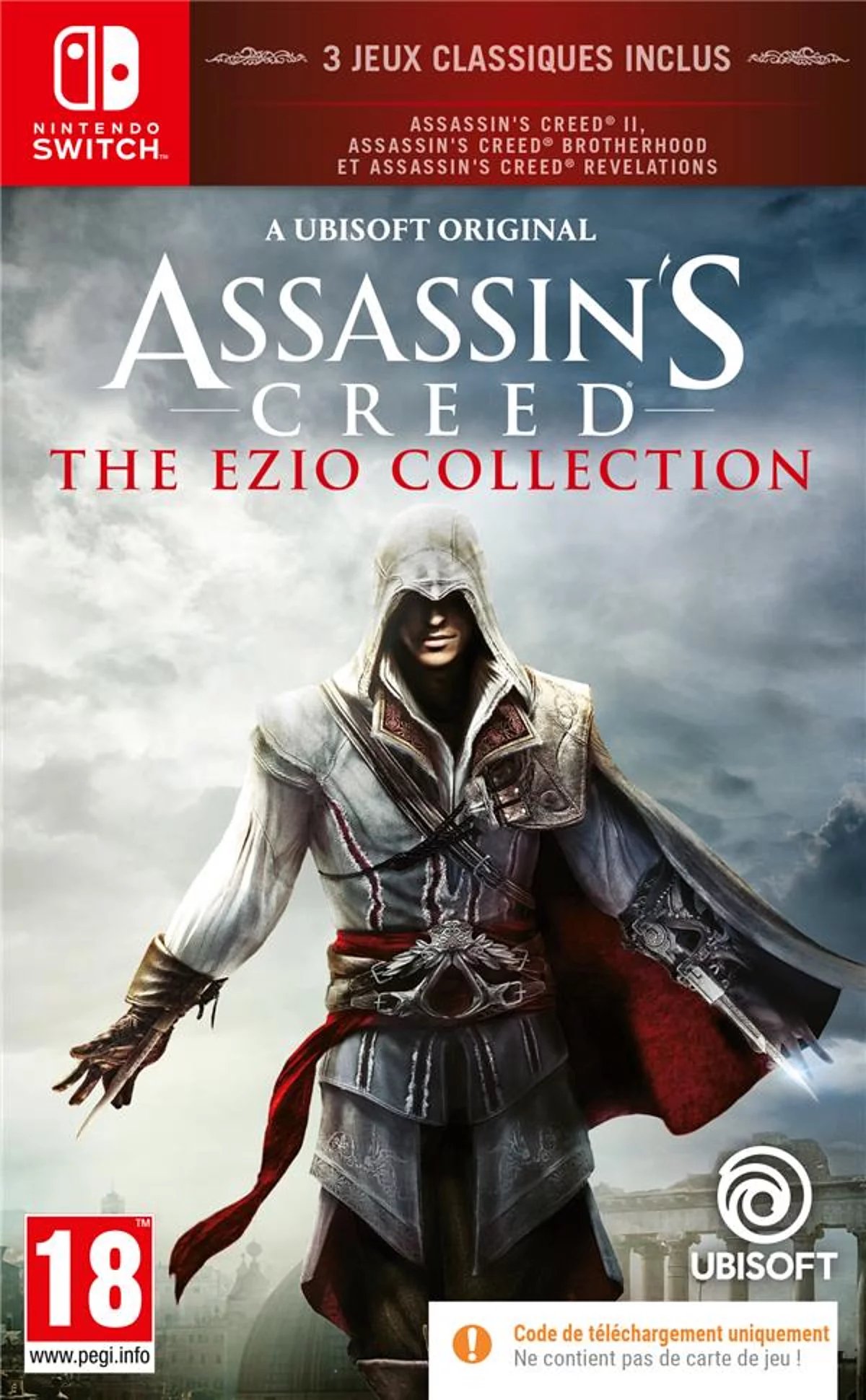 Assassin' Creed Ezio Collection Code in a Box Nintendo Switch - vue 5