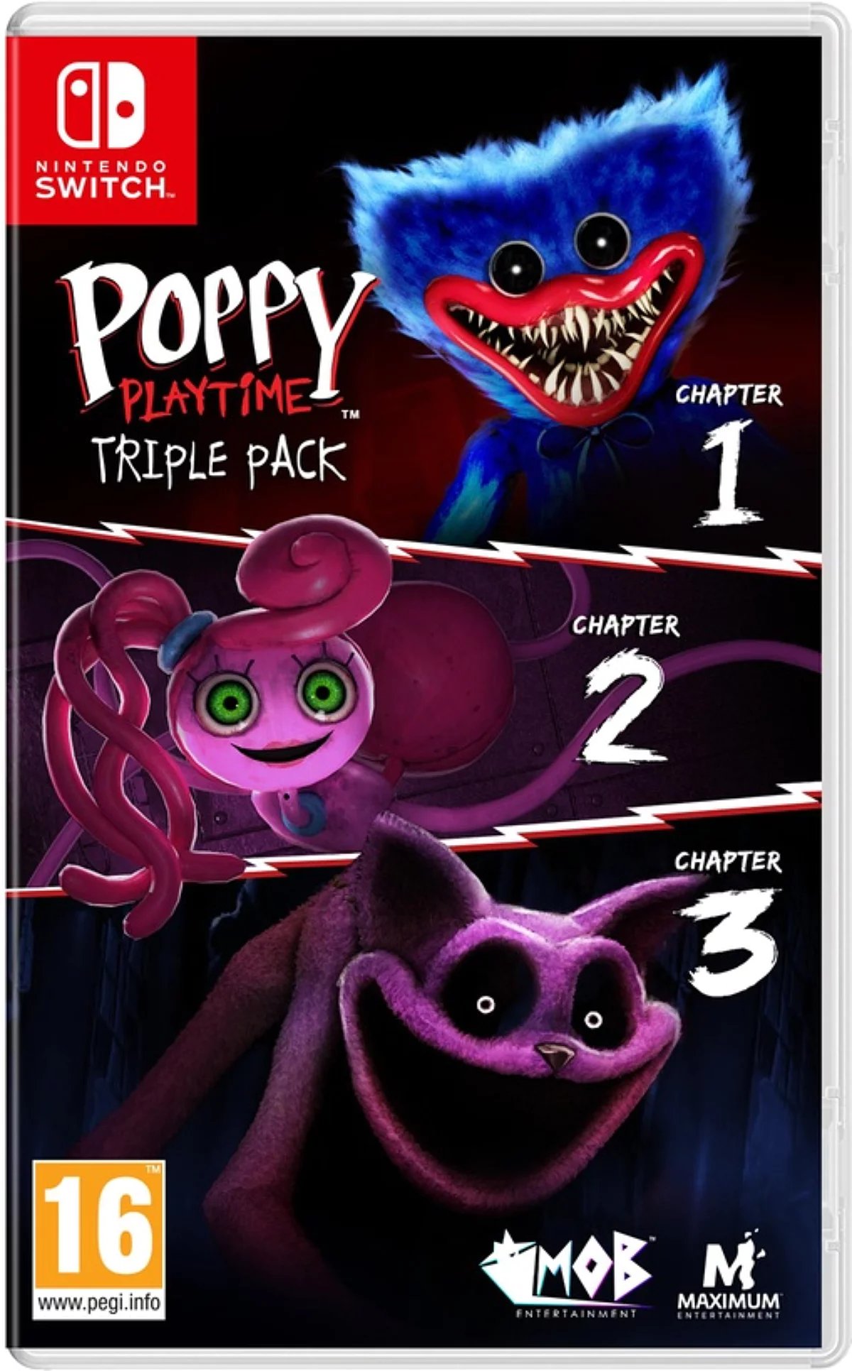 Poppy Playtime Triple Pack Nintendo Jeu Nintendo Switch - vue 5