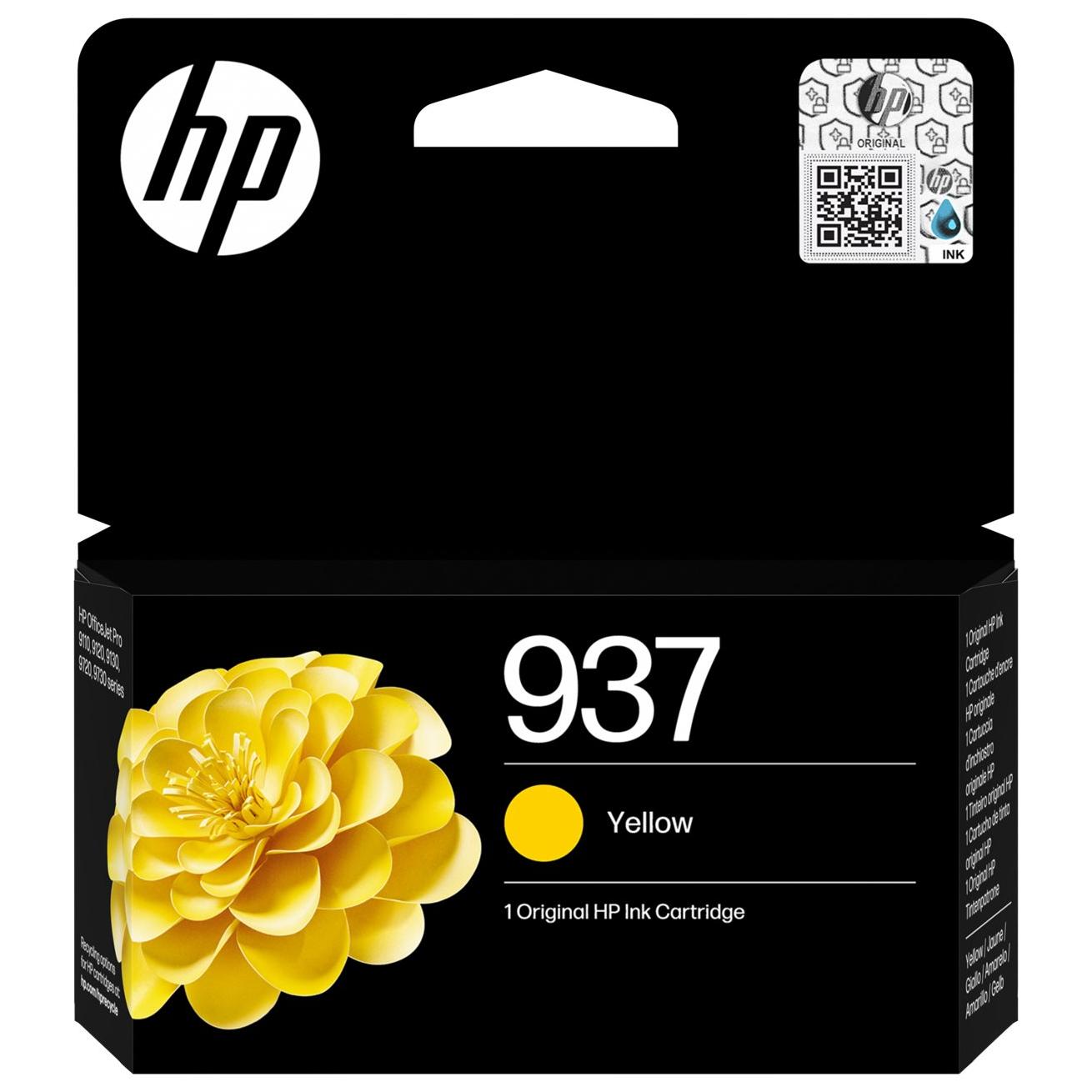 HP 937 - Jaune - original - cartouche d'encre HP 937 - Jaune - original - cartouche d'encre
